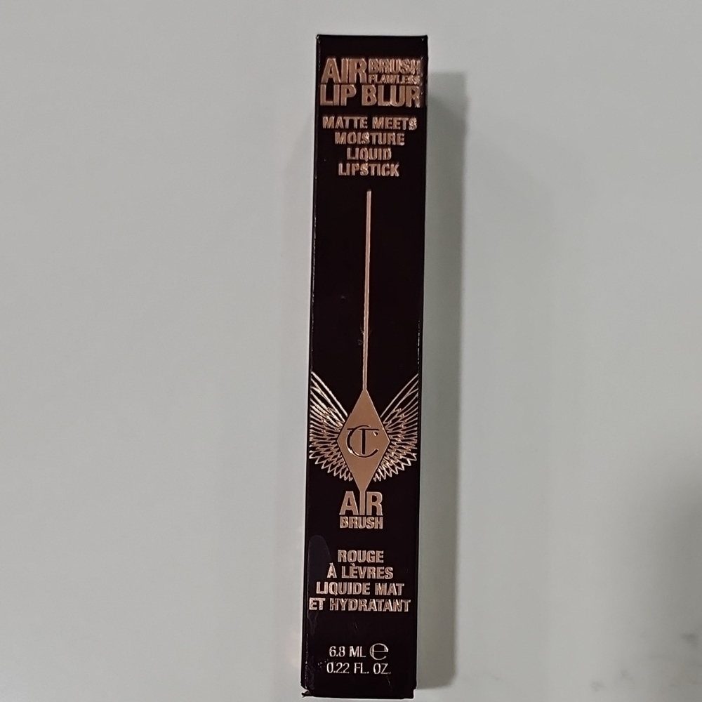 Charlotte Tilbury Airbrush Lip Blur Matte Liquid Lipstick - Pillow Talk Blur New
